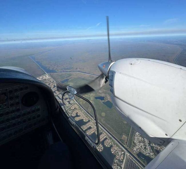 Train in Florida’s Busy Skies