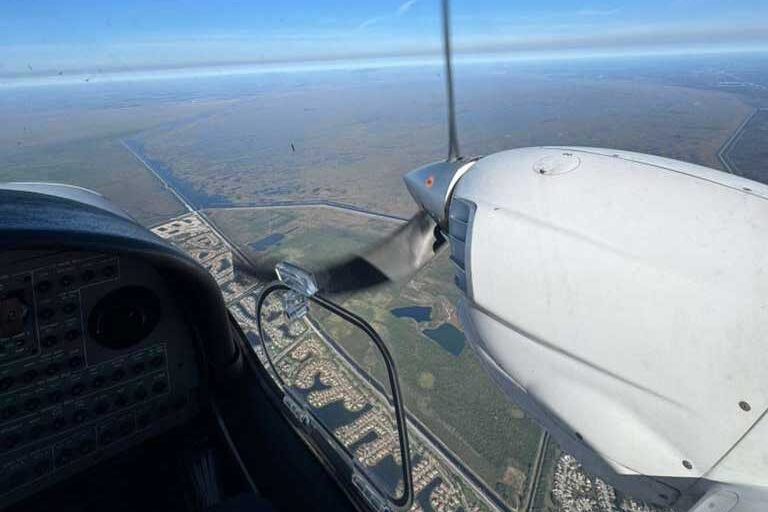 Train in Florida’s Busy Skies